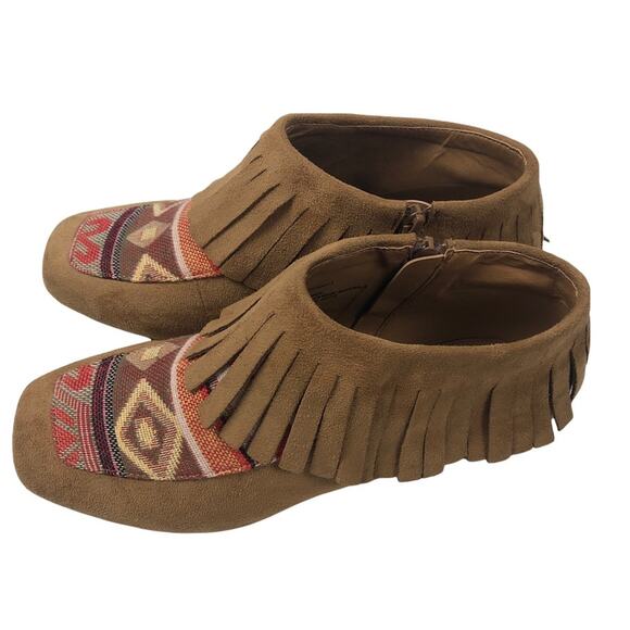 Comfortview ankle brown moccasin 7M - Picture 3 of 8